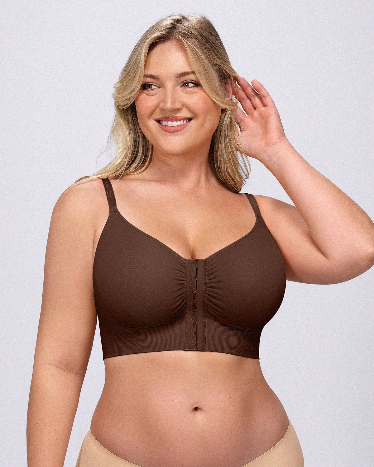 Back Smoothing Wireless Bra for Comfort and Support