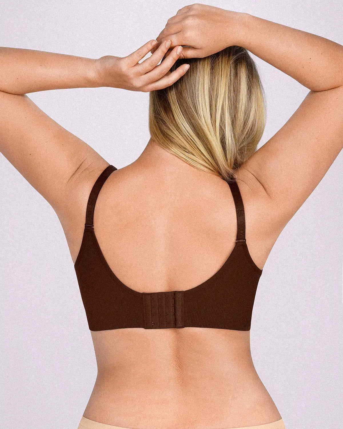 Back Smoothing Wireless Push-Up Bra