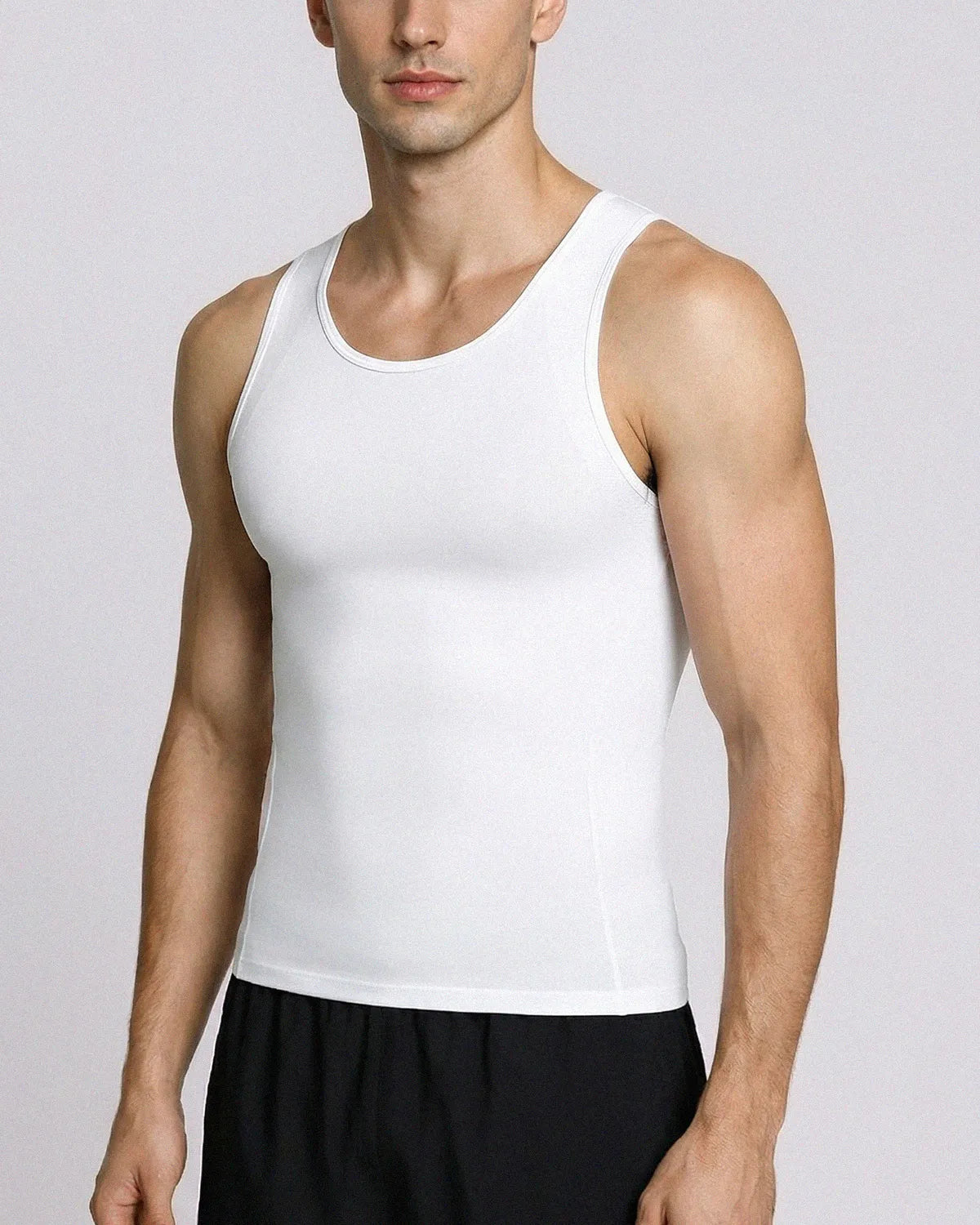 Seamless Compression Tank for Slimming Support