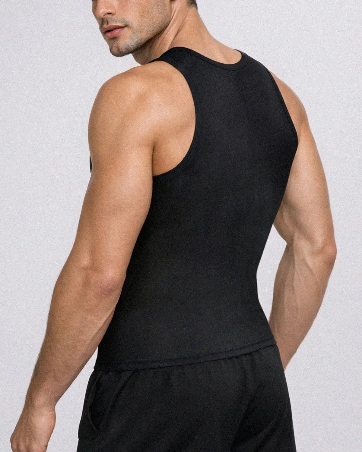 Seamless Compression Tank for Slimming Support
