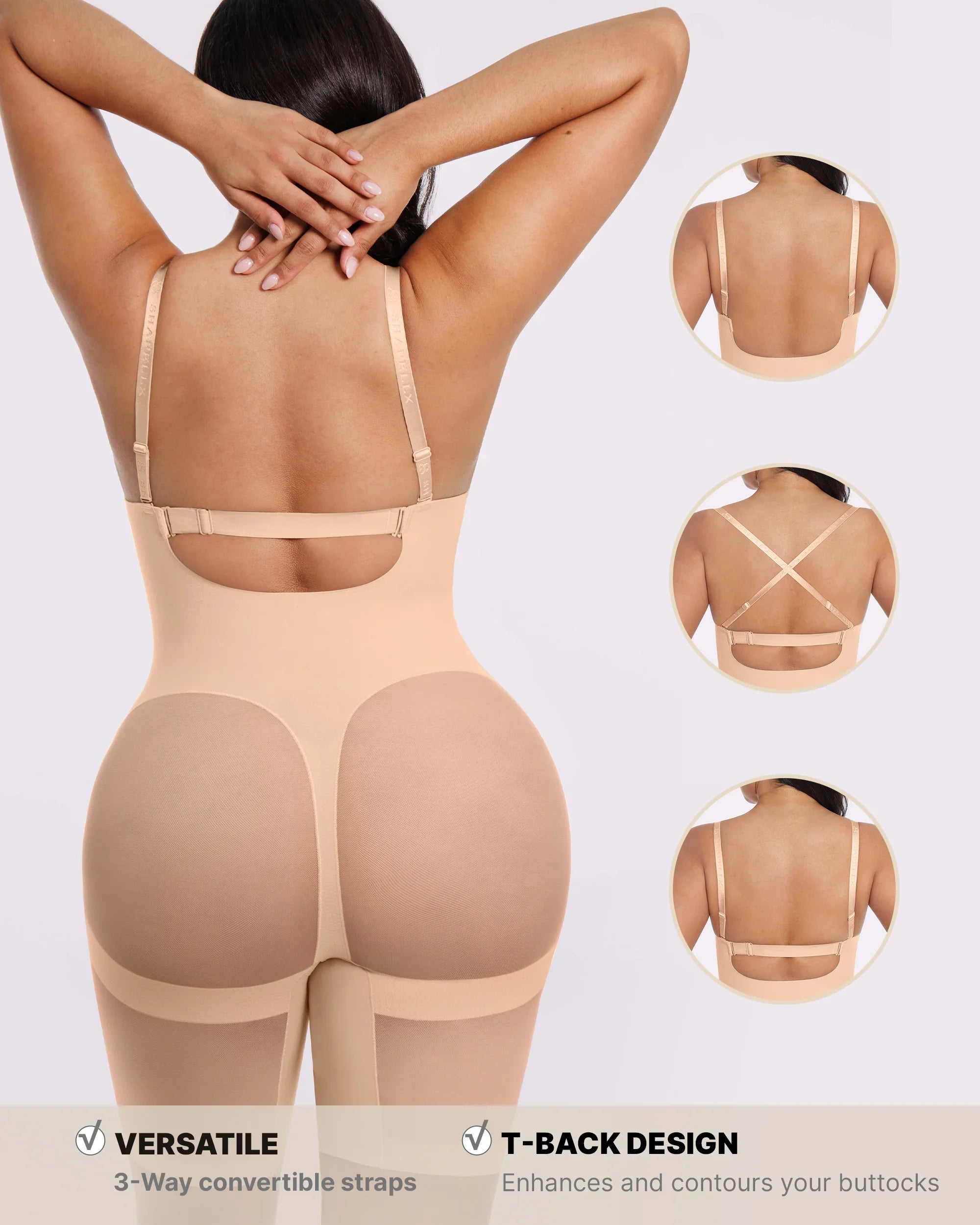 Low Back Mid Thigh Sculpting Bodysuit