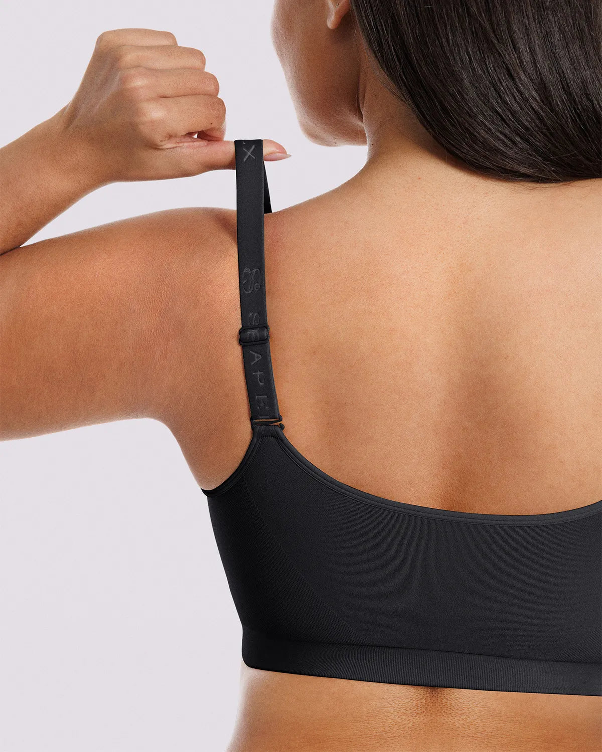 Front-Zipper Wireless Bra for Smoothing Support