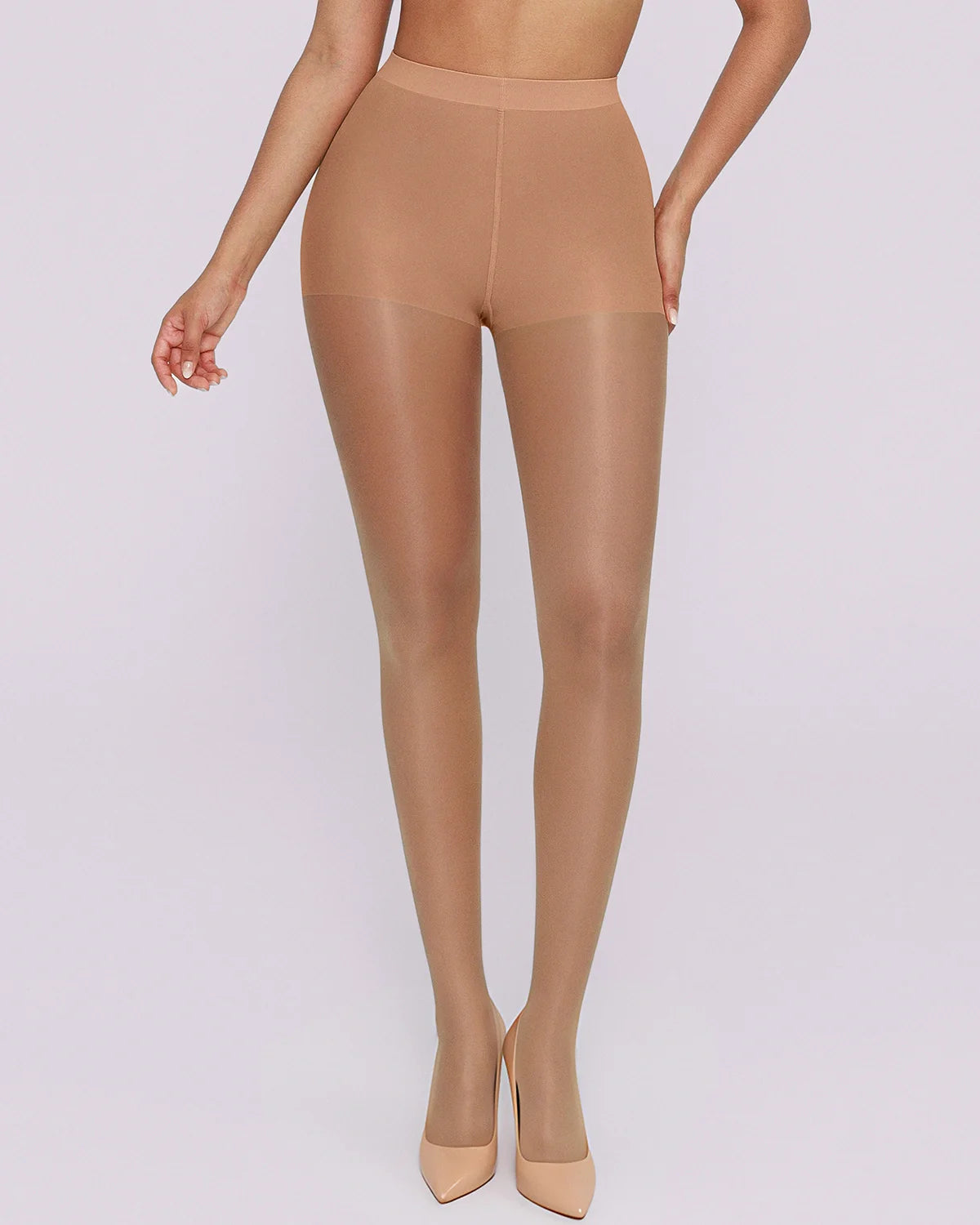 Sheer Shaping Tights 2-Pack for Smoothing