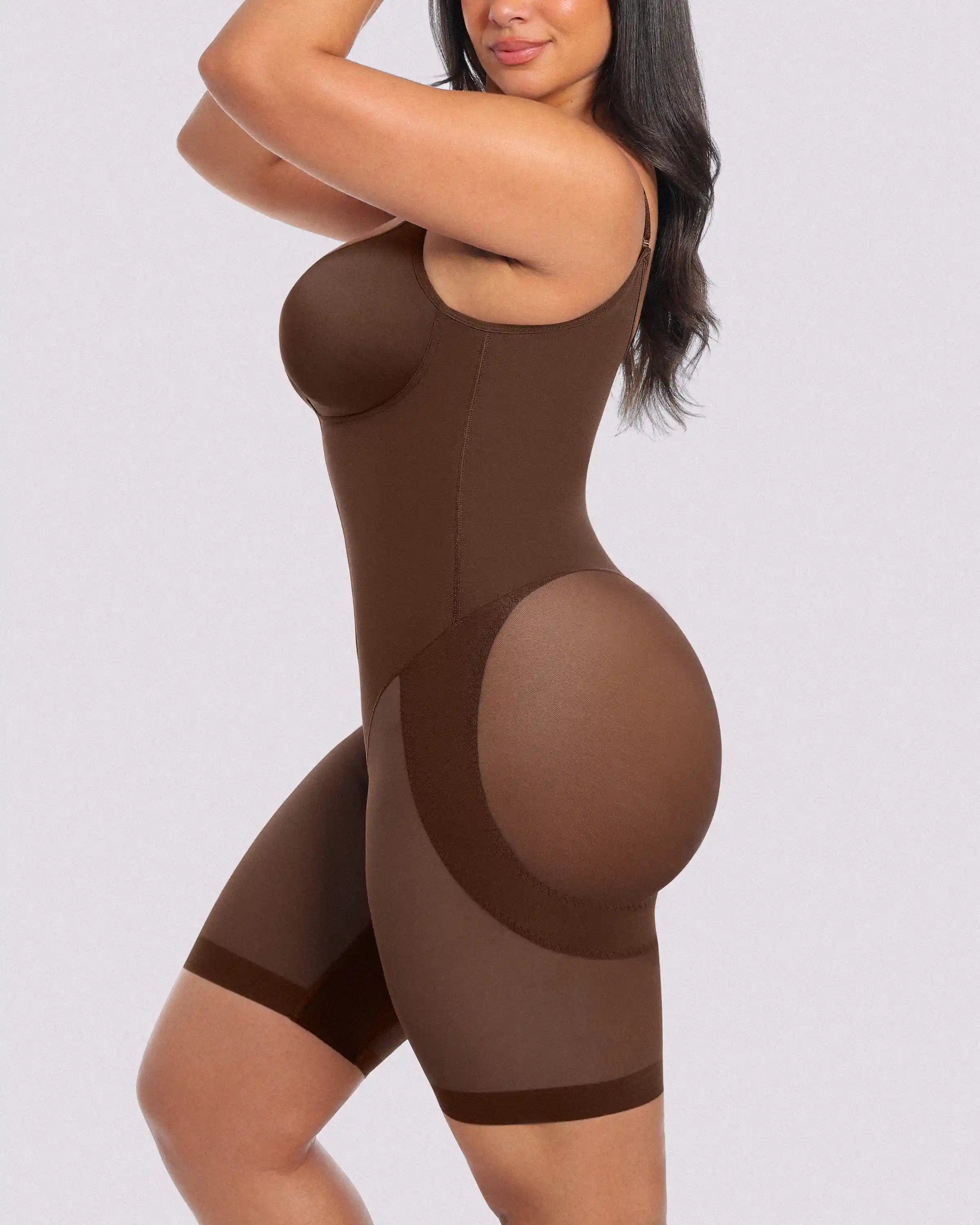 Slimming Hourglass Full Body Mid Thigh Bodysuit