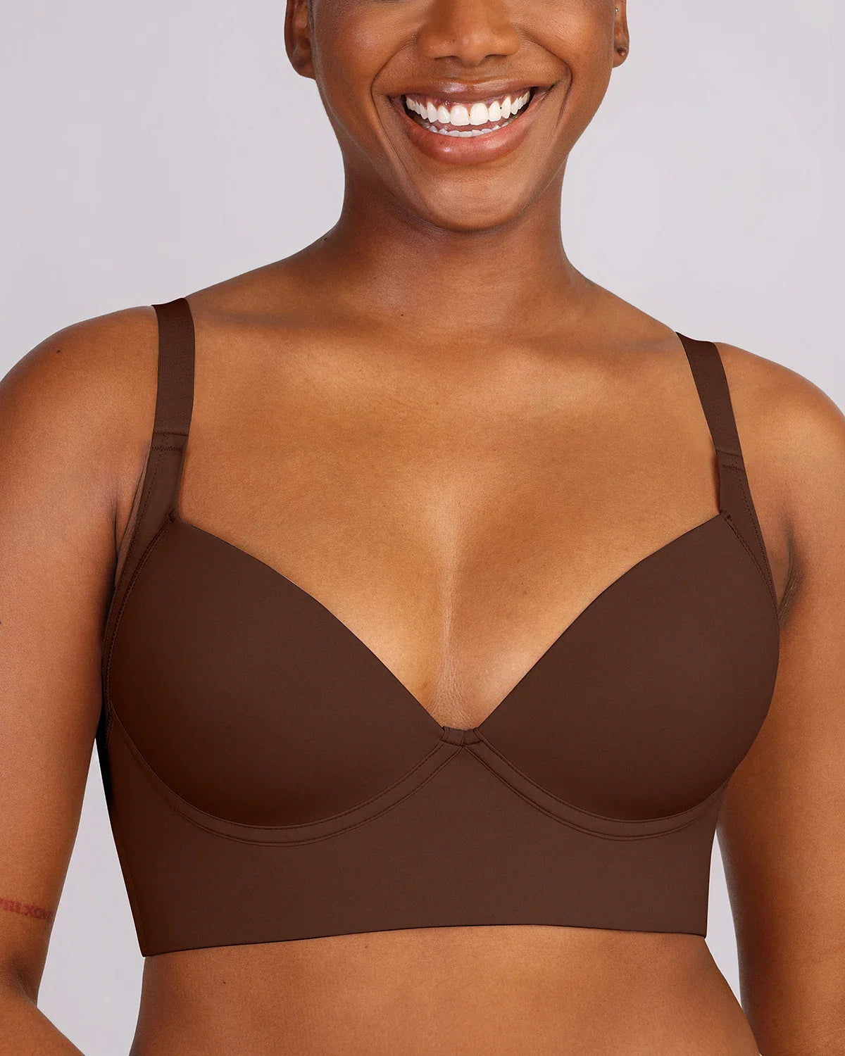 Back Smoothing Underwire Push-Up Bra