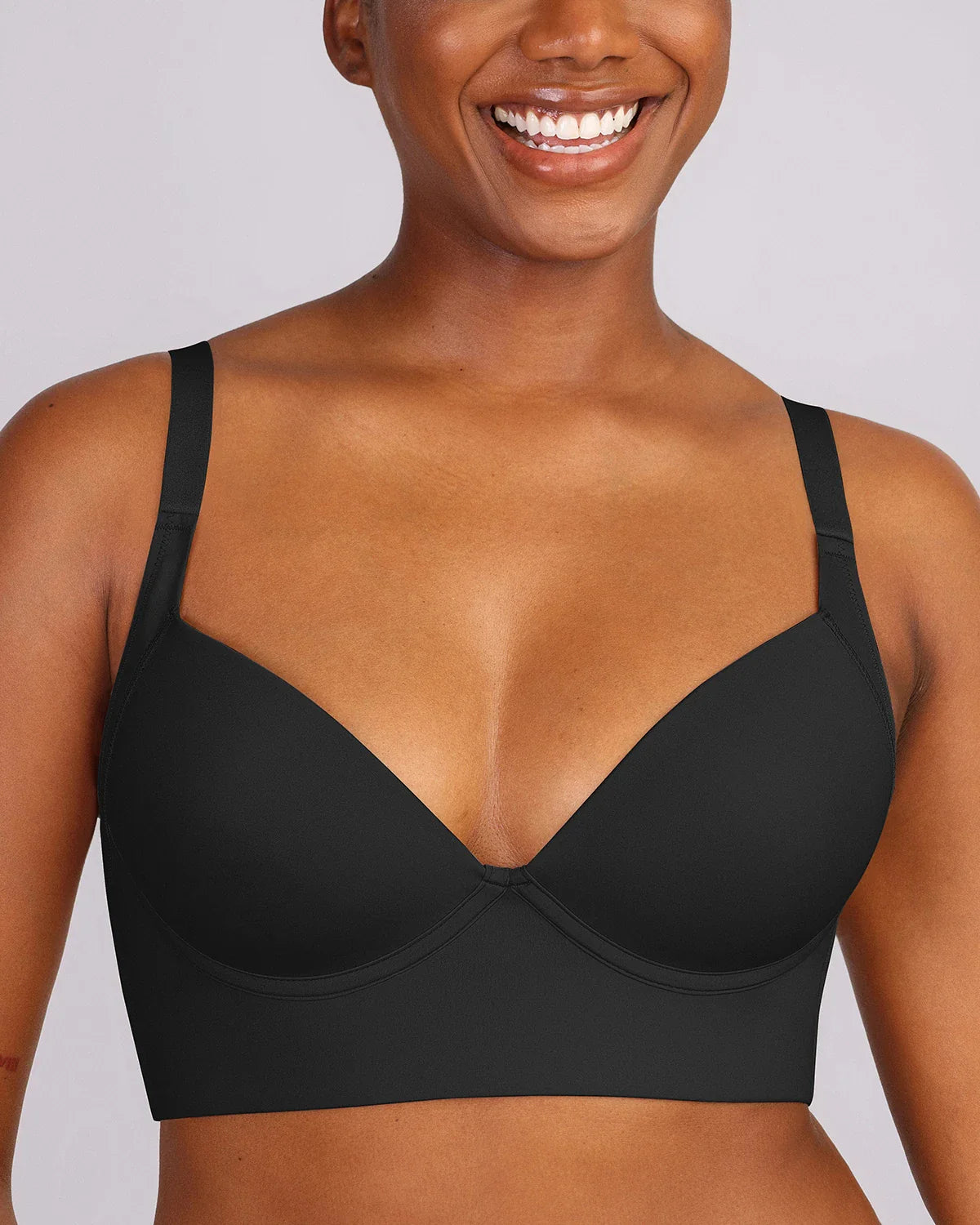 Back Smoothing Underwire Push-Up Bra