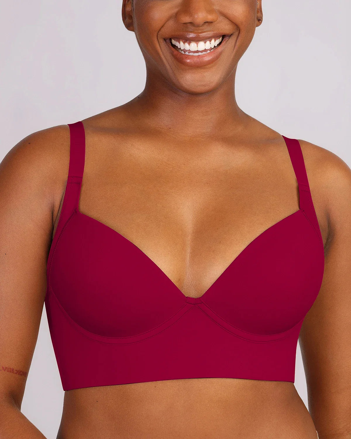 Back Smoothing Underwire Push-Up Bra
