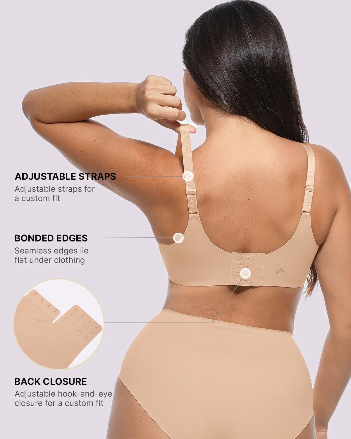 Cream Touch Smoothing T-Shirt Bra