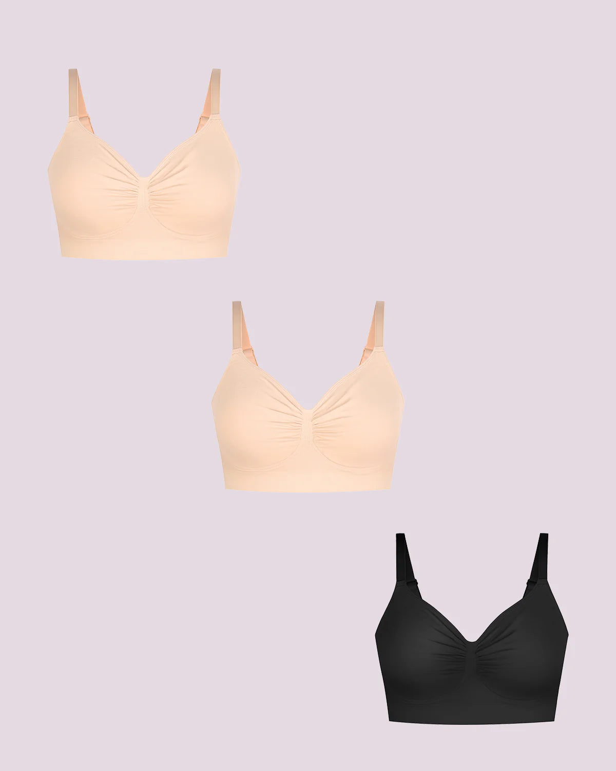 Smooth Wireless Bra Bundle — Comfort & Support