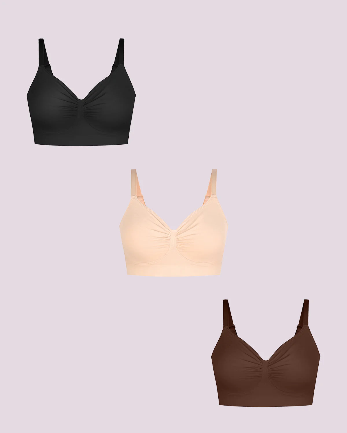 Smooth Wireless Bra Bundle — Comfort & Support