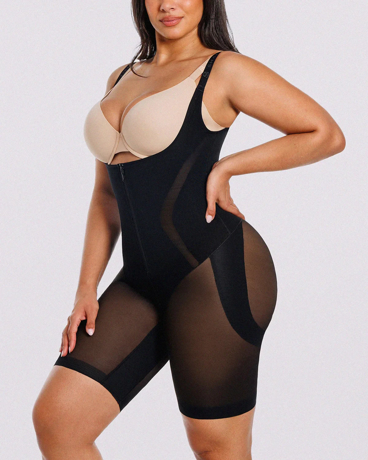 Lightweight Smoothing Bodysuit for Comfort