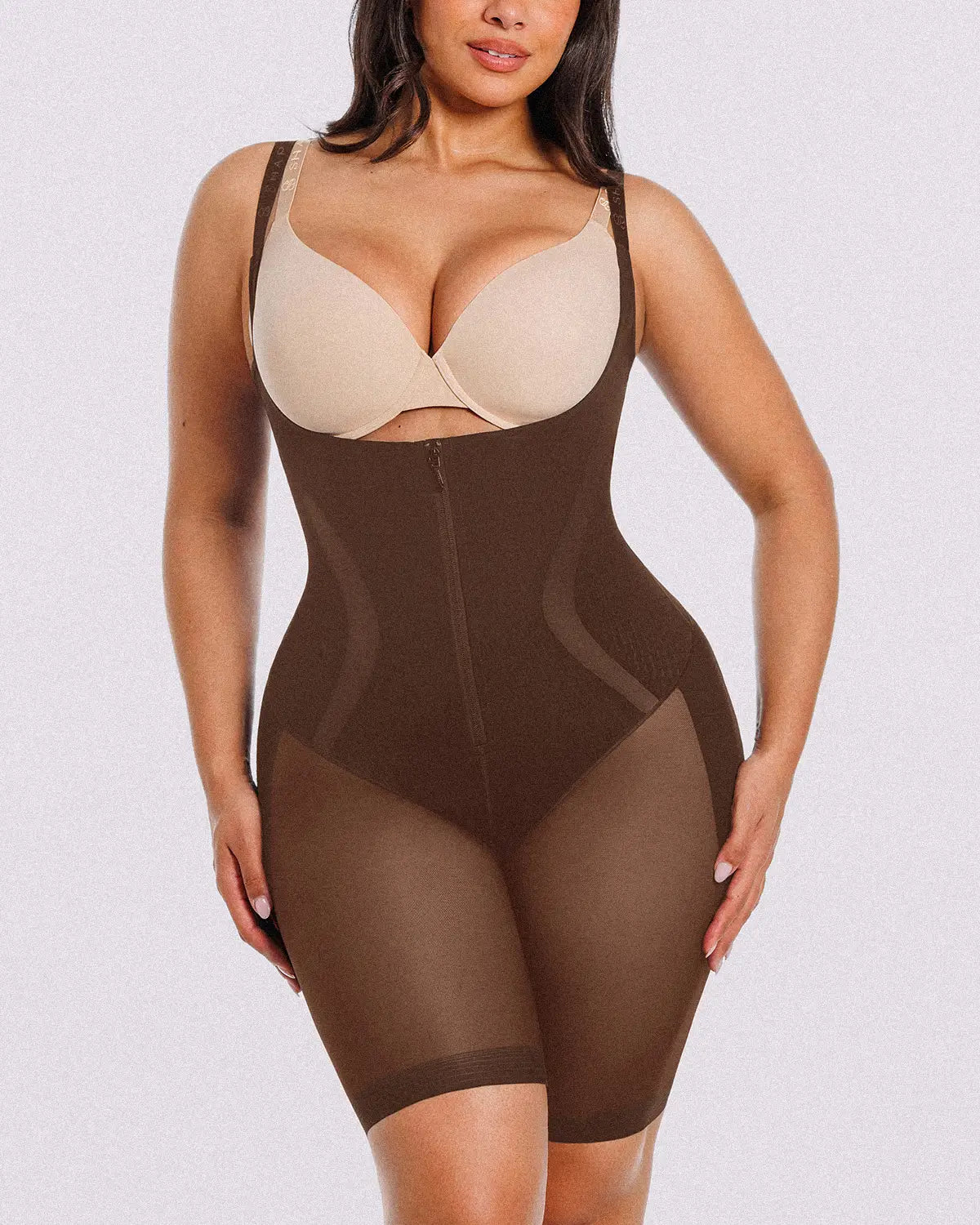 Lightweight Smoothing Bodysuit for Comfort