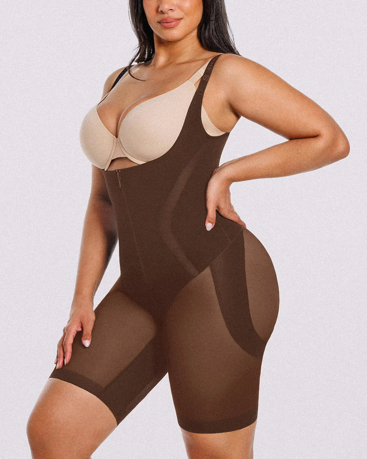 Lightweight Smoothing Bodysuit for Comfort