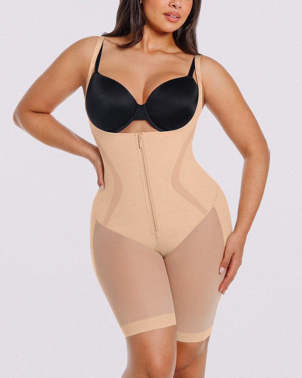 Lightweight Smoothing Bodysuit for Comfort
