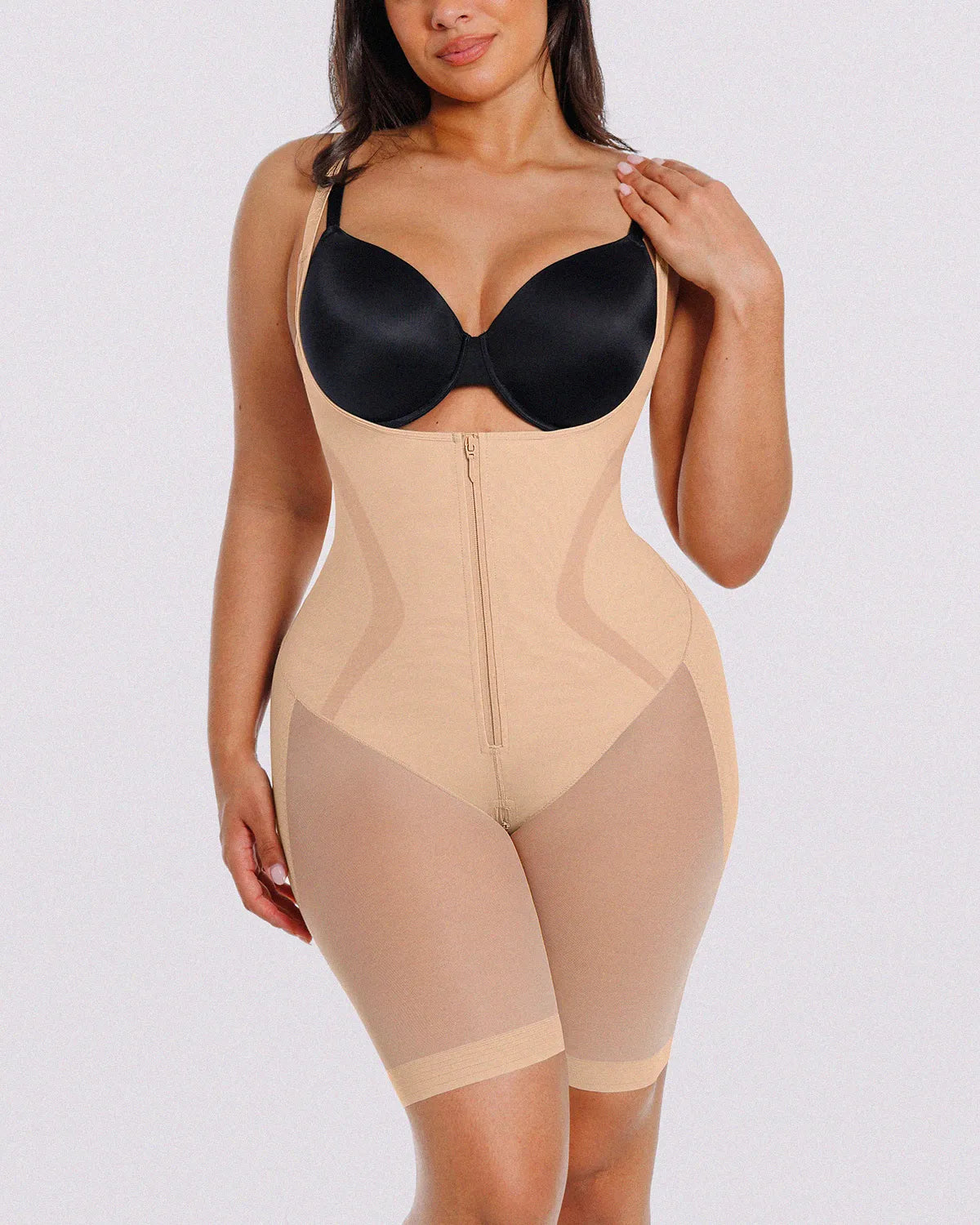 Lightweight Smoothing Bodysuit for Comfort