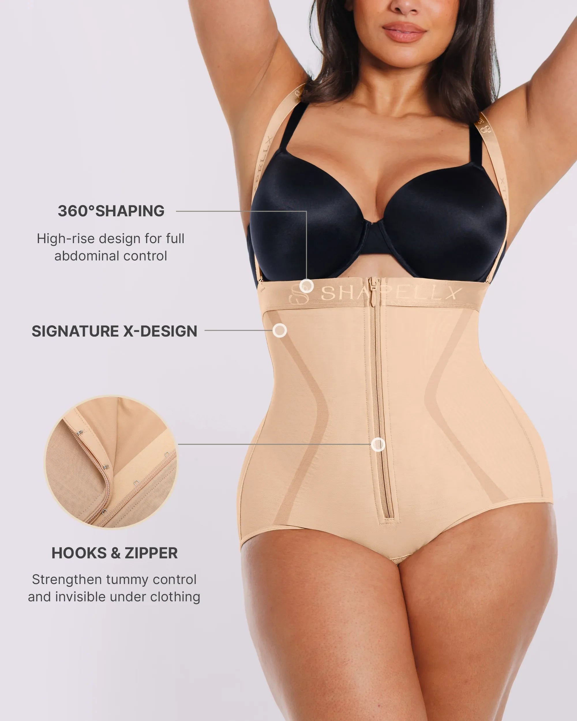 Lightweight Smoothing Briefs for All-Day Comfort