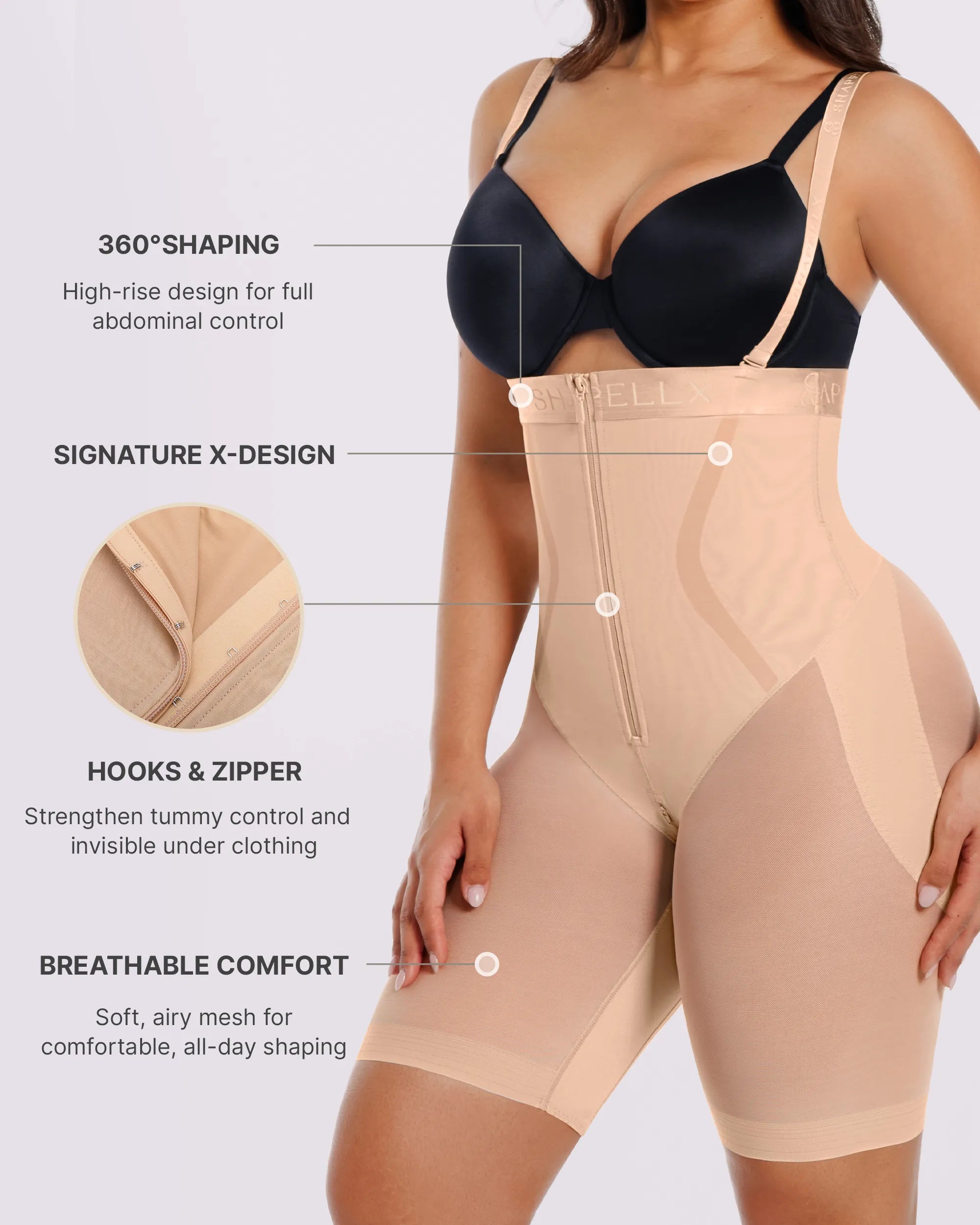 Lightweight Smoothing Shaping Shorts