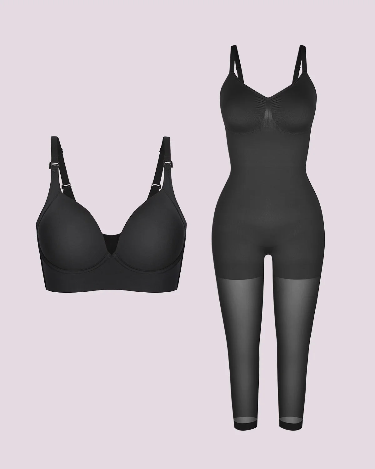 Full Coverage Push-Up Bodysuit Bundle