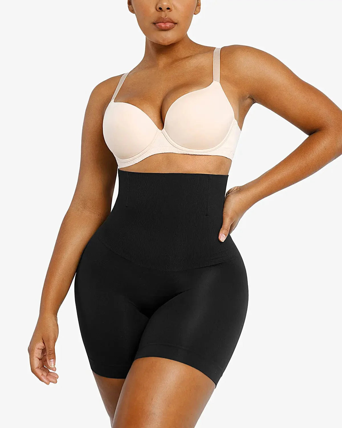 High-Waist Sculpting Tummy Control Shorts