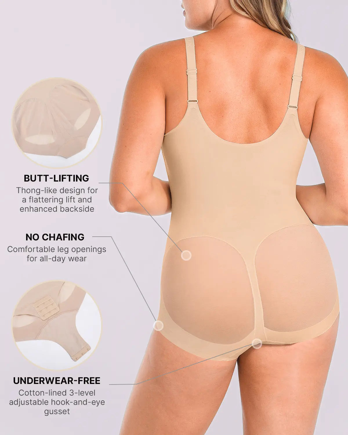 Comfy Smoothing Contour Bodysuit