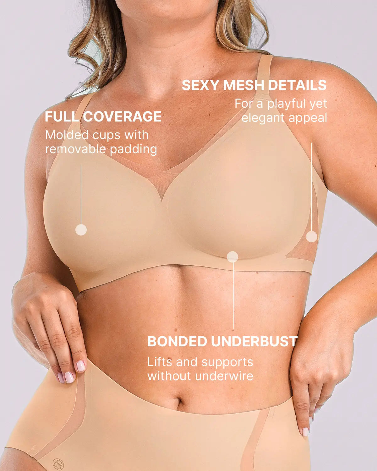 Sculpting Contour Support Bra