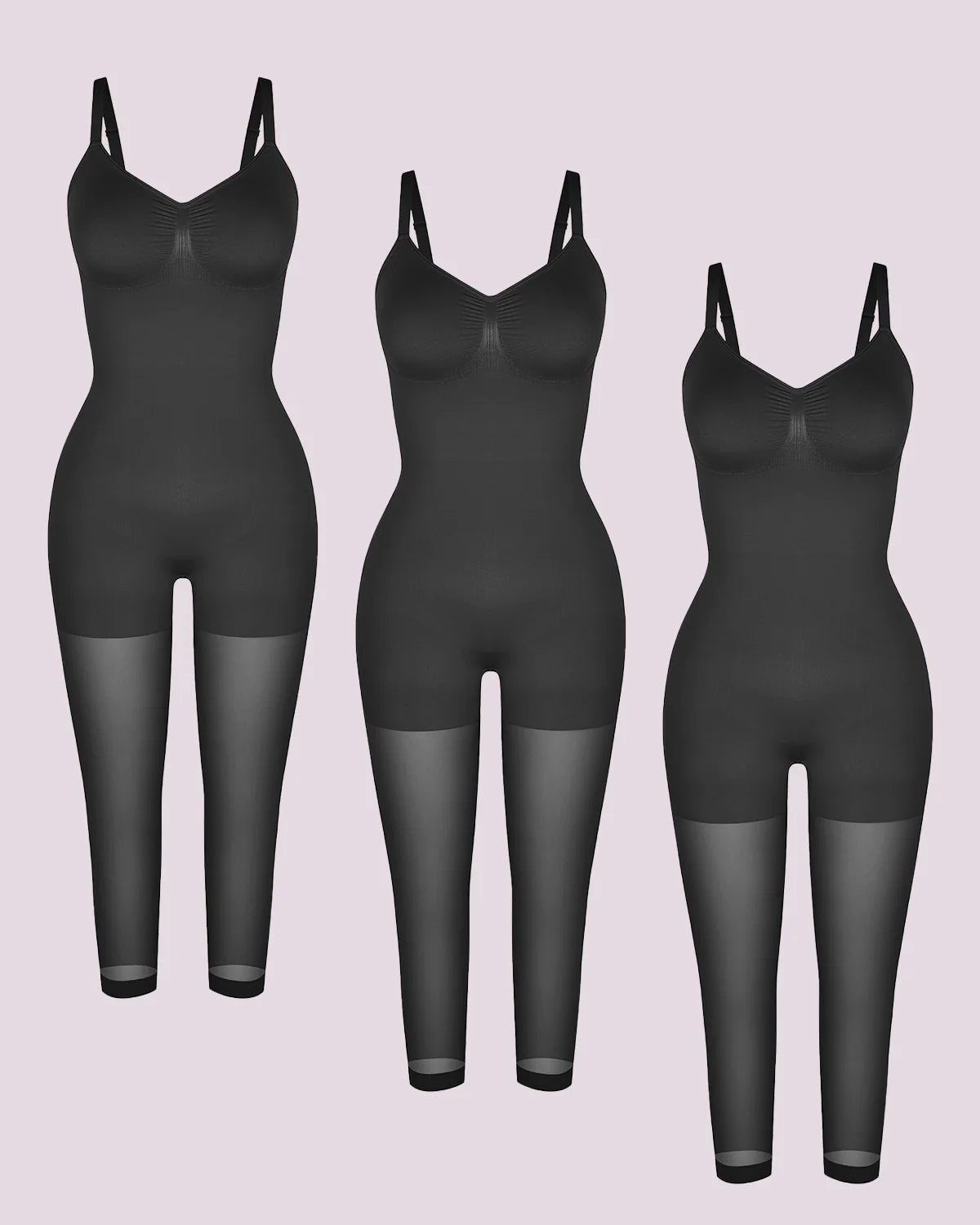 Full Coverage Sculpting Bodysuit Triple Bundle