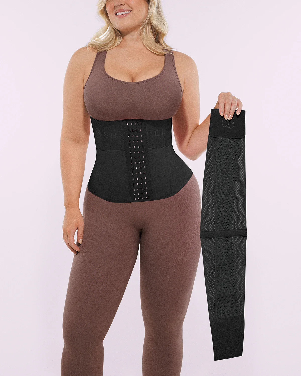 Convertible Tummy Control Latex Waist Trainer