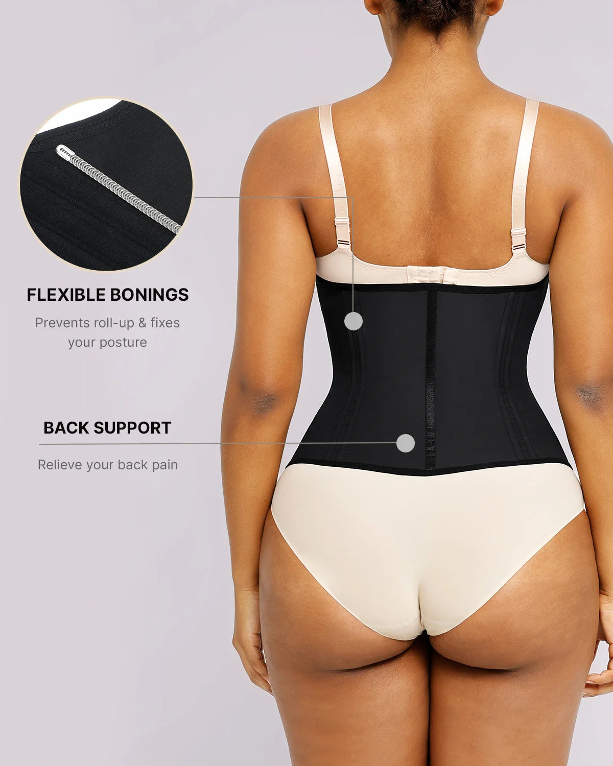 Core Control Slimming Latex Waist Trainer