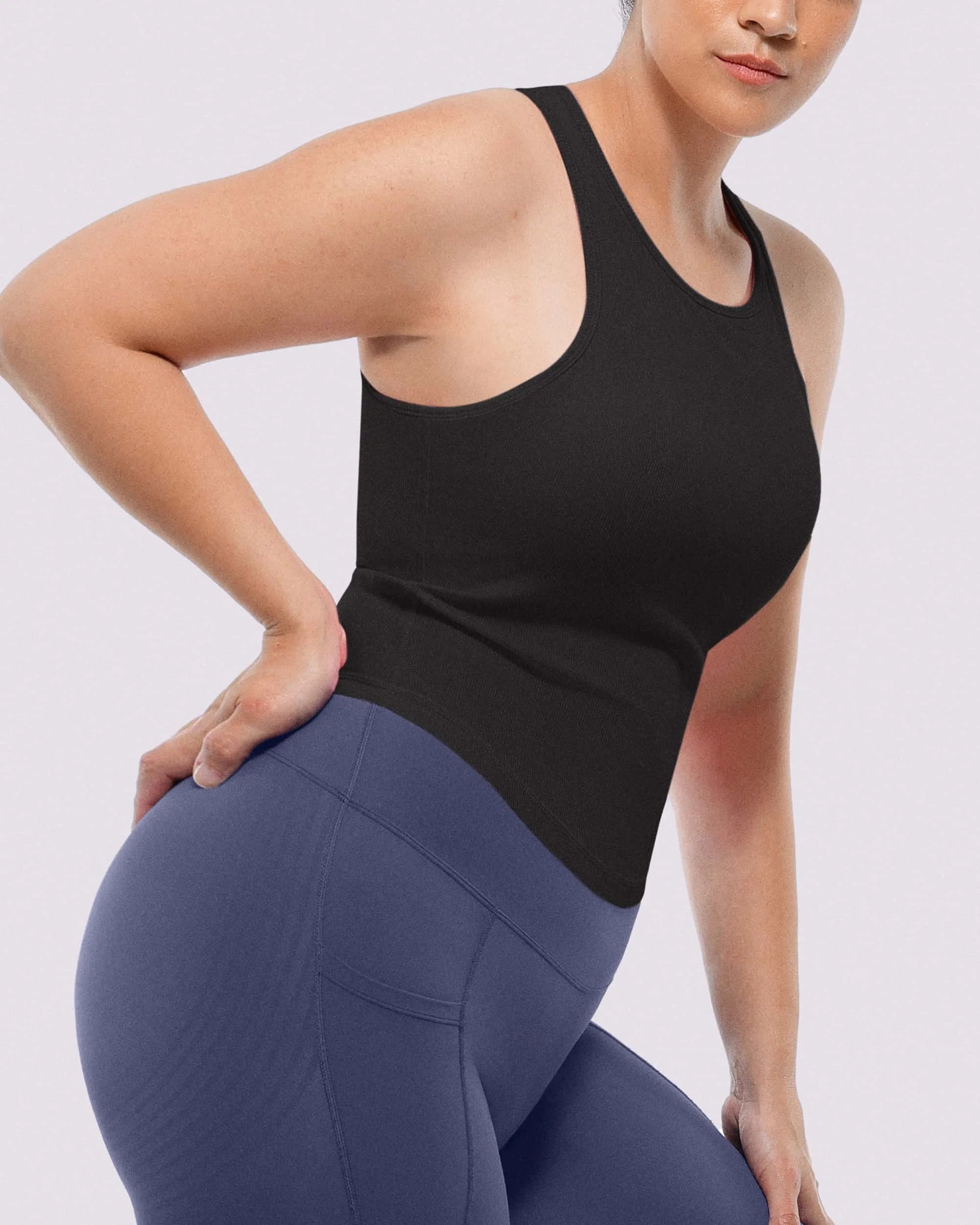 Smoothing Built-In Bra Tank Top