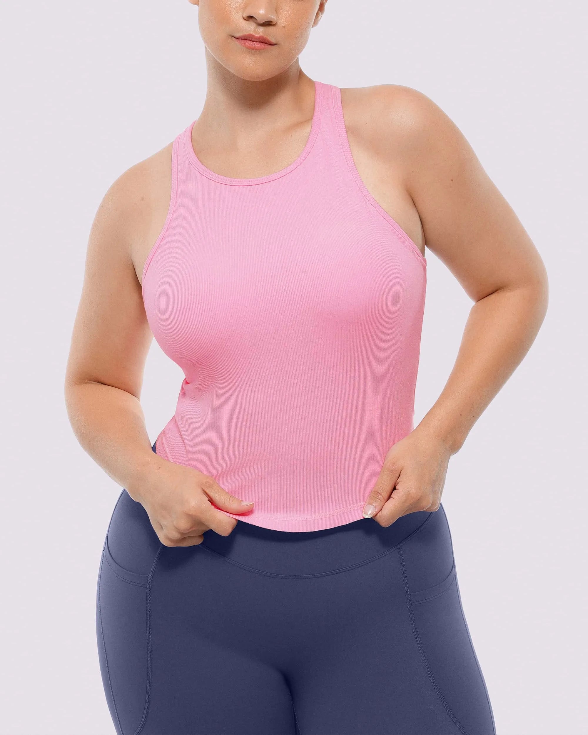 Smoothing Built-In Bra Tank Top