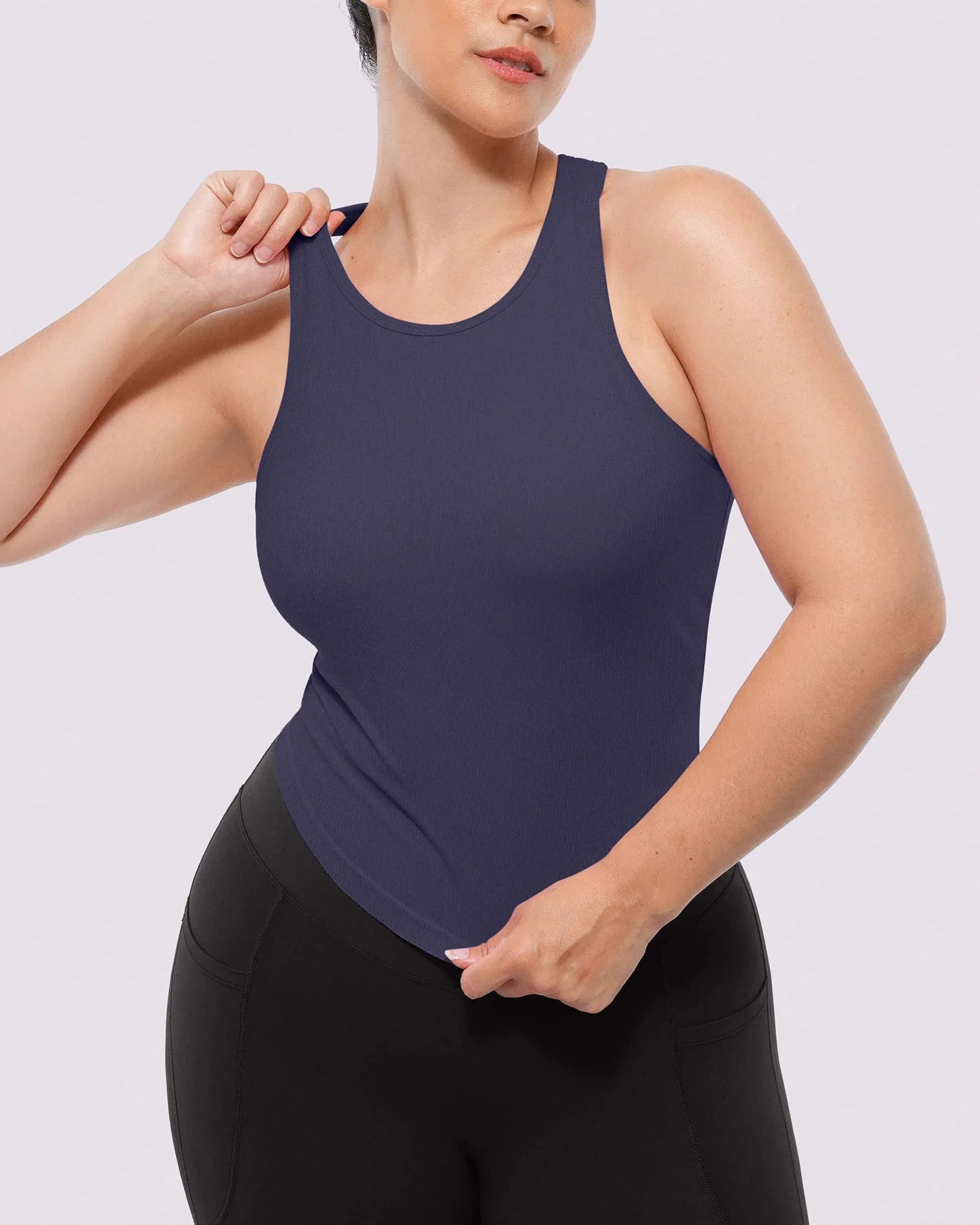 Smoothing Built-In Bra Tank Top