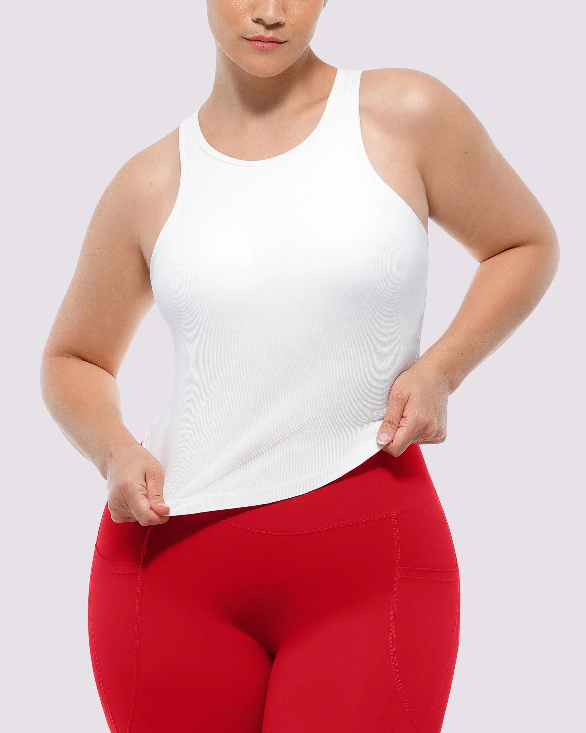 Smoothing Built-In Bra Tank Top