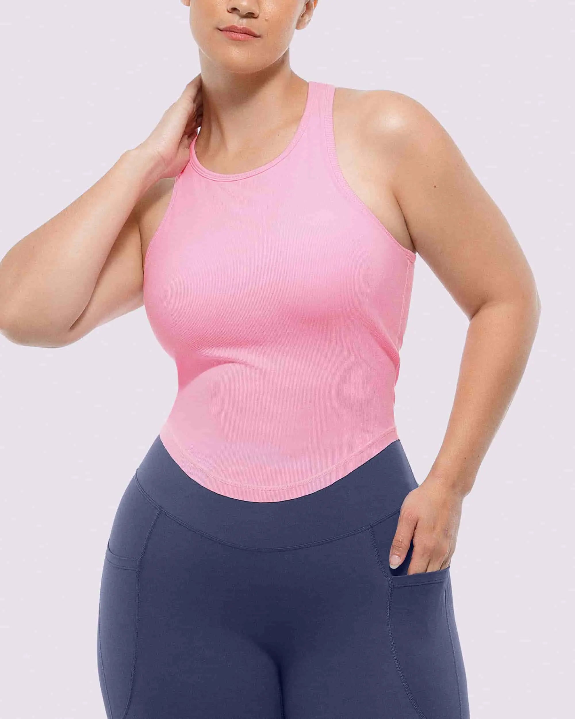 Smoothing Built-In Bra Tank Top