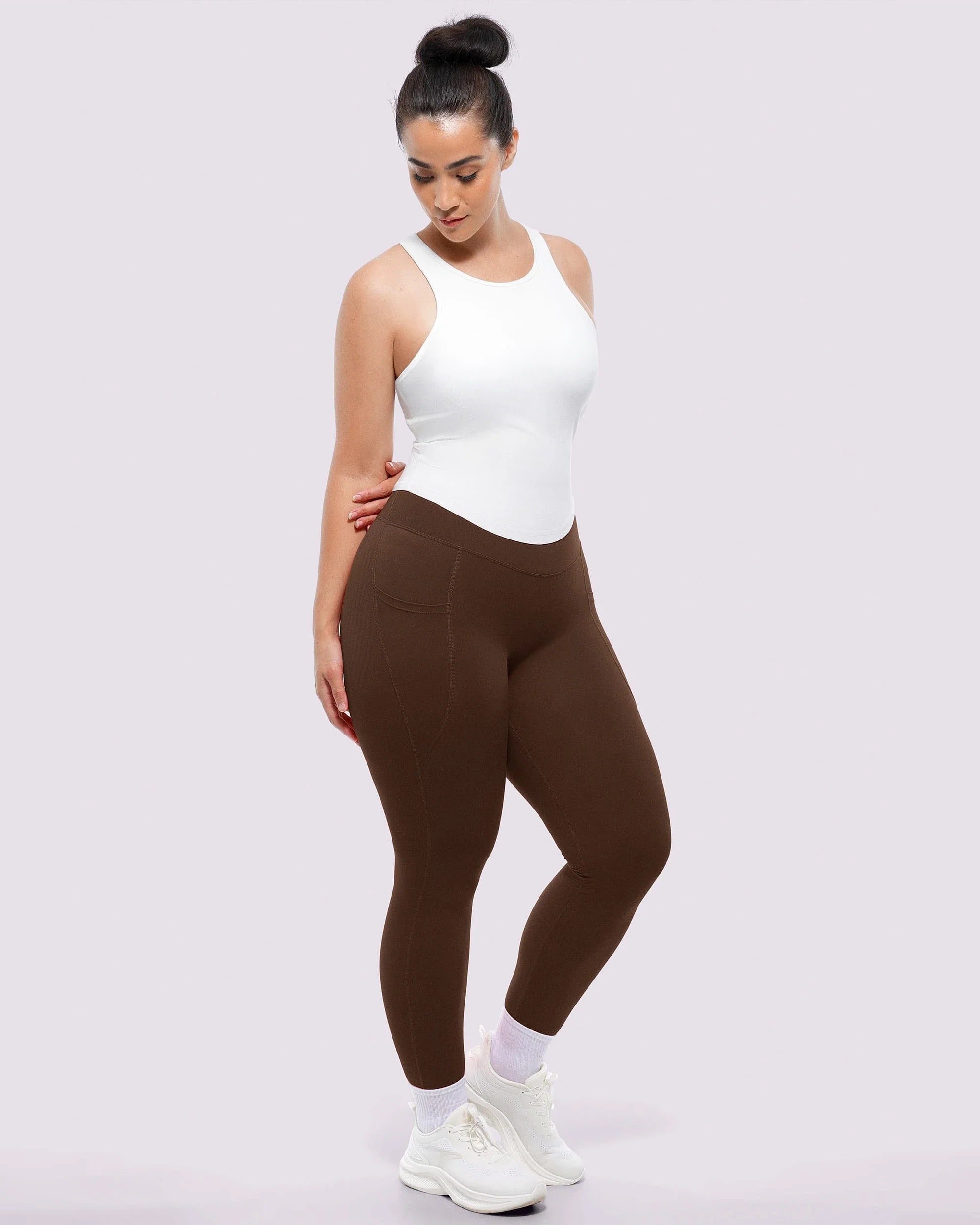 High-Waist Tummy Control Shaping Leggings
