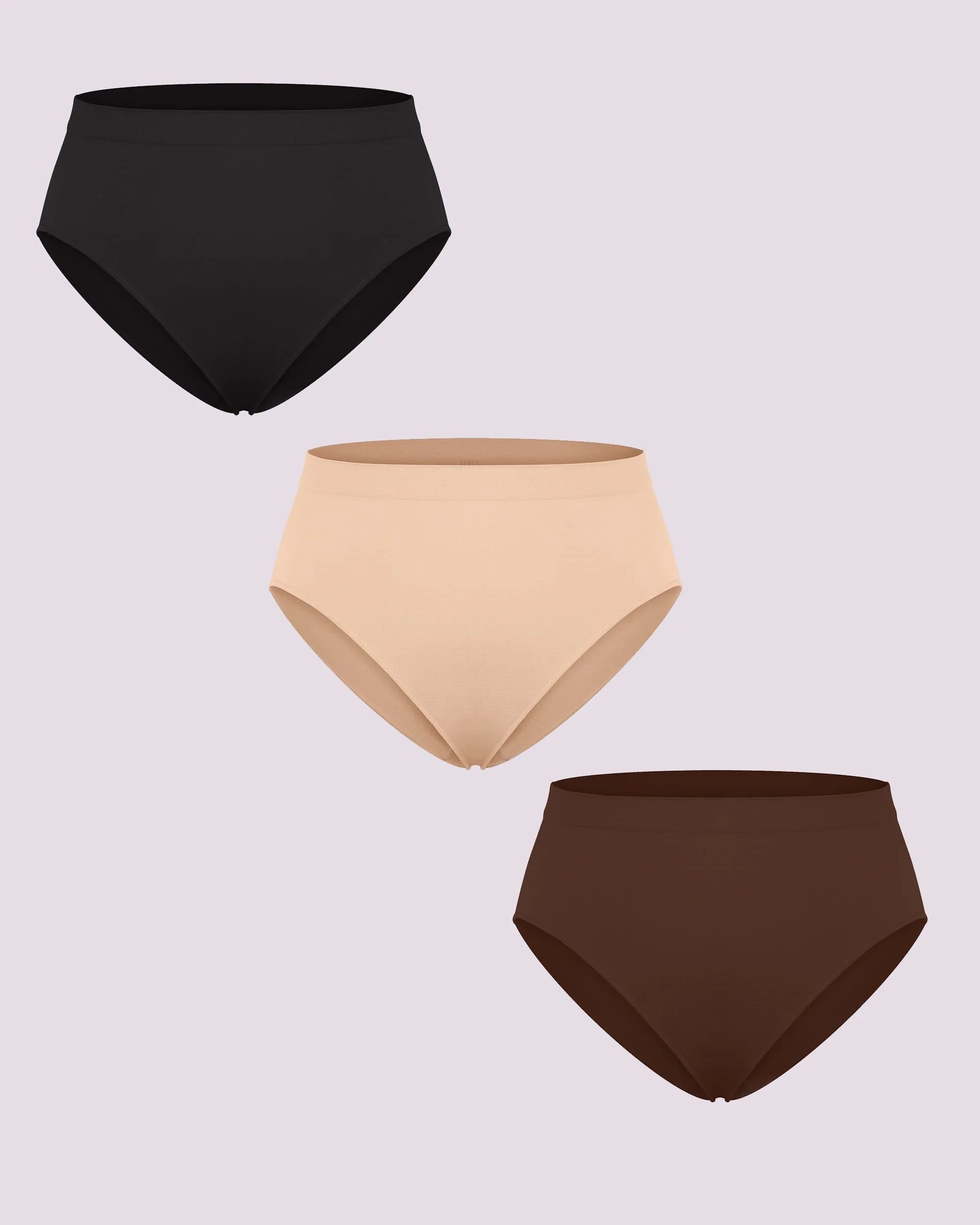 Smoothing Briefs 3-Pack for Comfort and Control