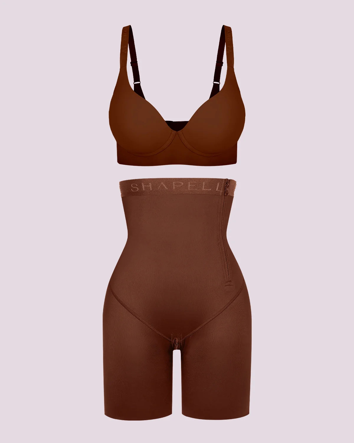 Silk Smoothing Push-Up Bra and Short Set