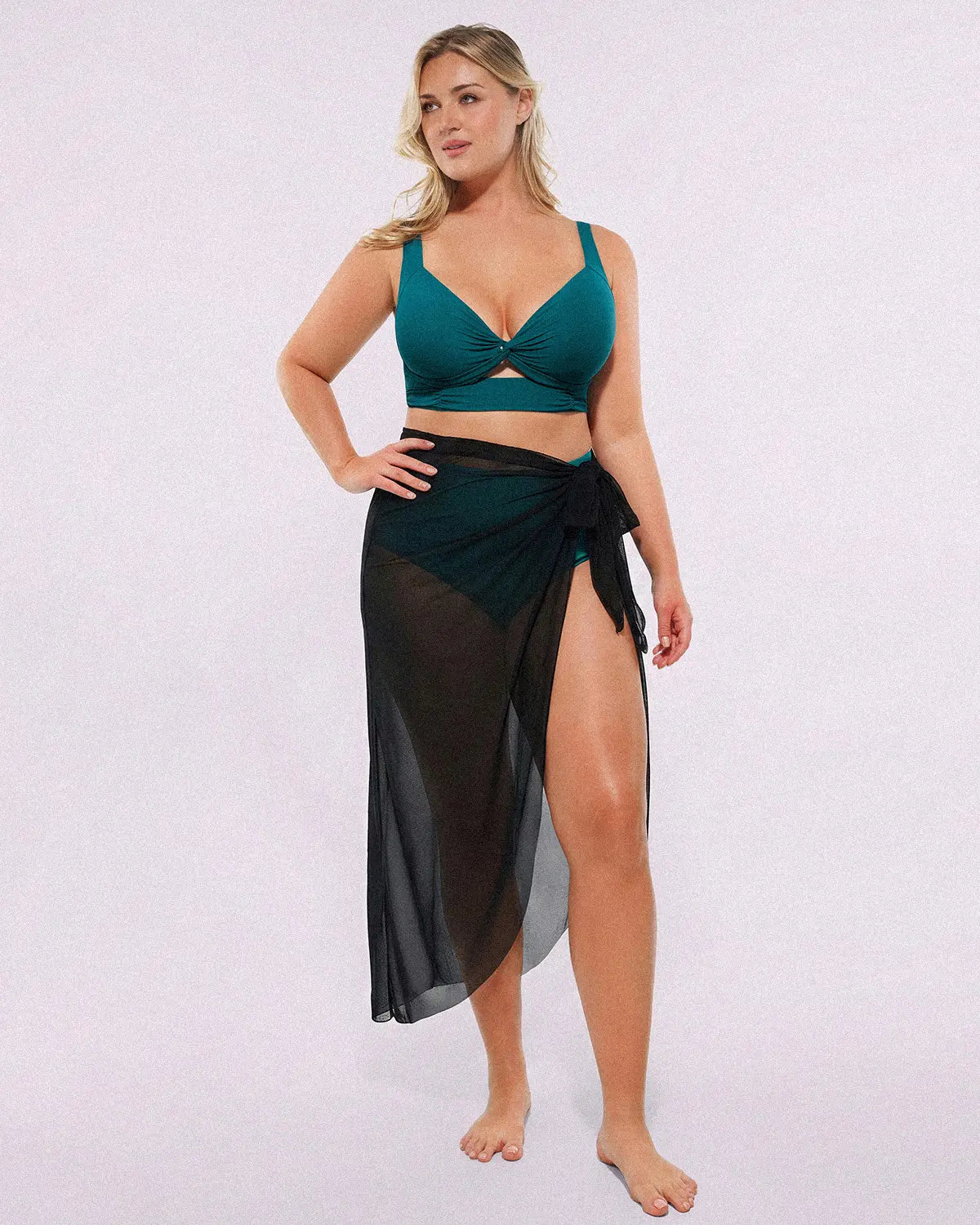 Sculpting Side Tie Maxi Sarong