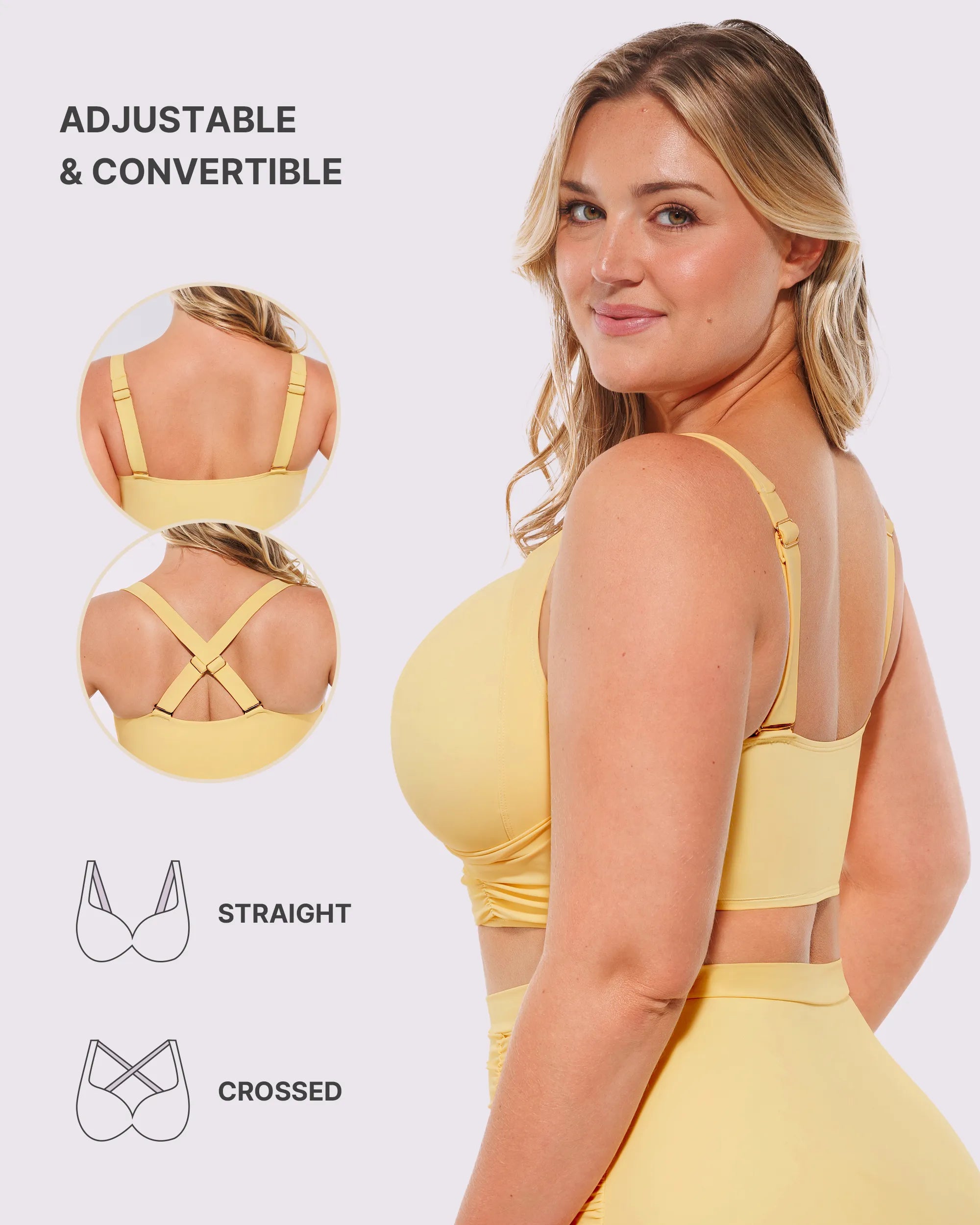 Twist-Front High-Waisted Bikini Set