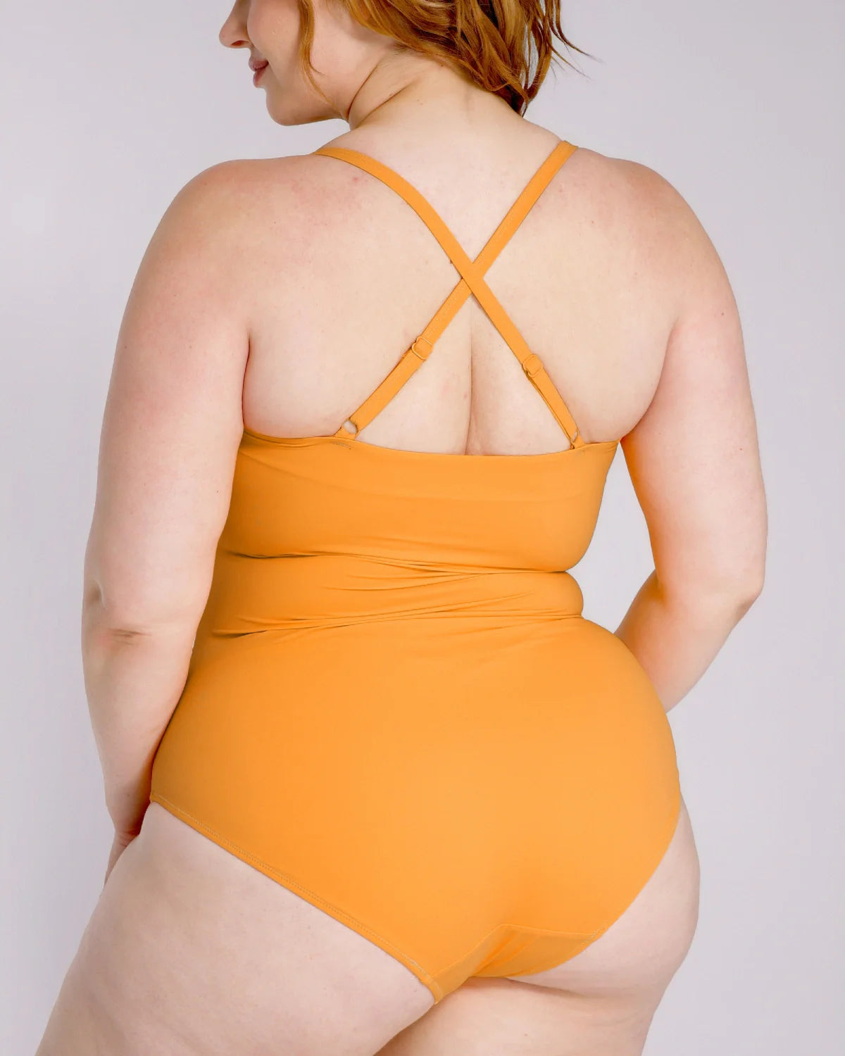 Sculpting U-Ring Cut Out Shaping Swimsuit