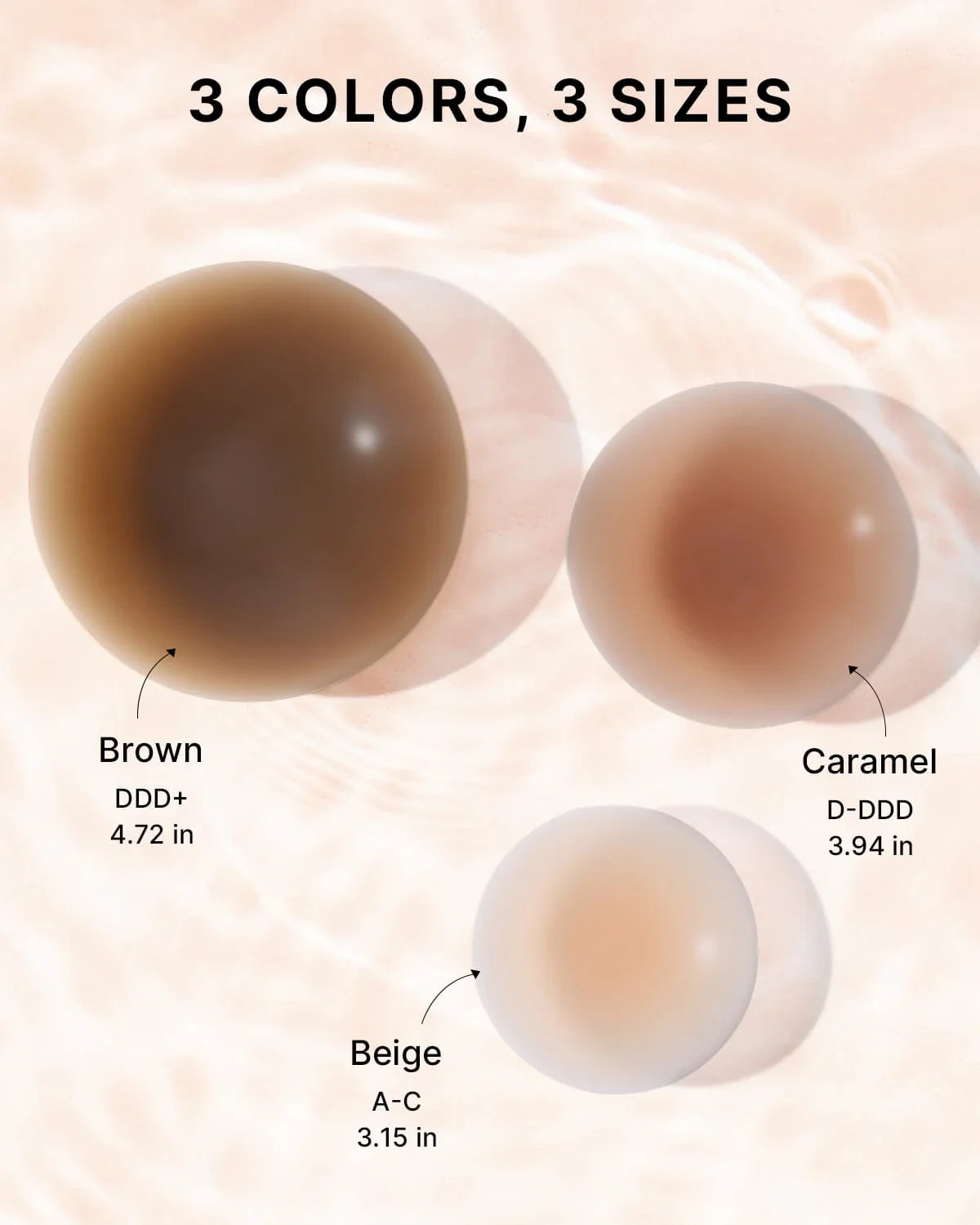 Seamless Silicone Nipple Covers for Smooth Look