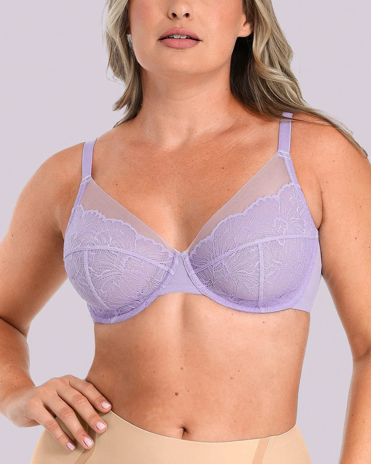 Lace Underwired Uplift Bra for Enhanced Support